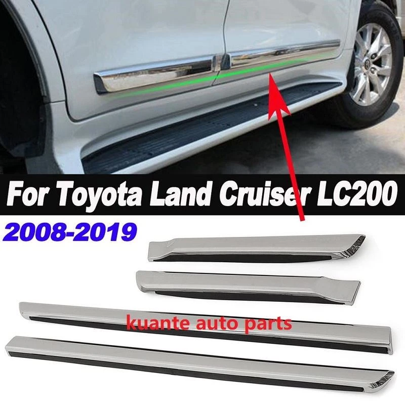 product-1-1 Car side door body chrome molding trim for 2016 Toyota Land Cruiser