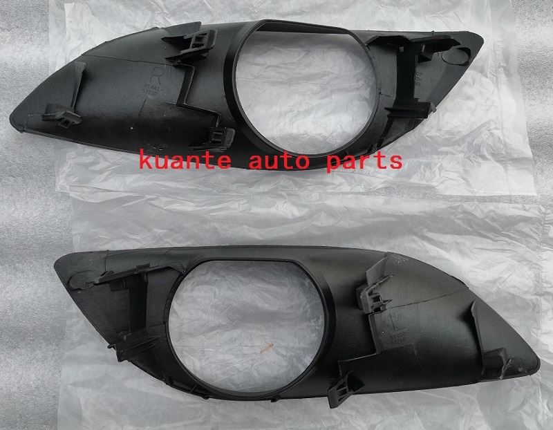 black ABS fog lights cover for Toyota yaris black ABS fog lights cover for Toyota yaris
