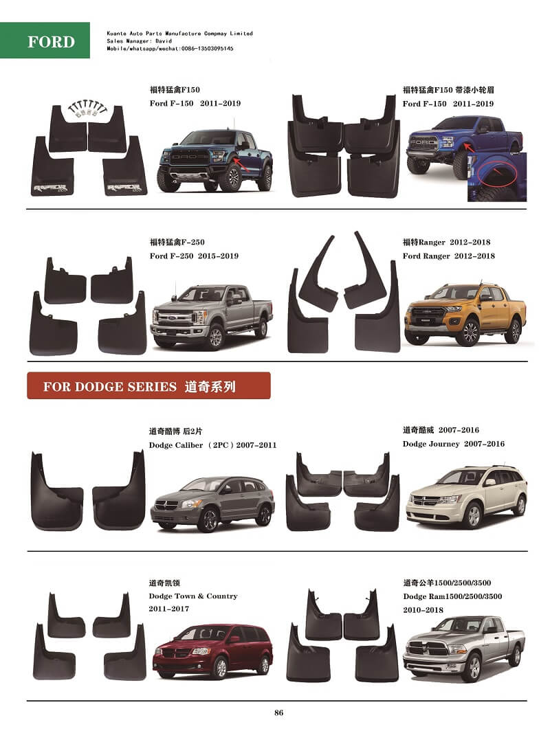 Ford Mud flaps for wholesales