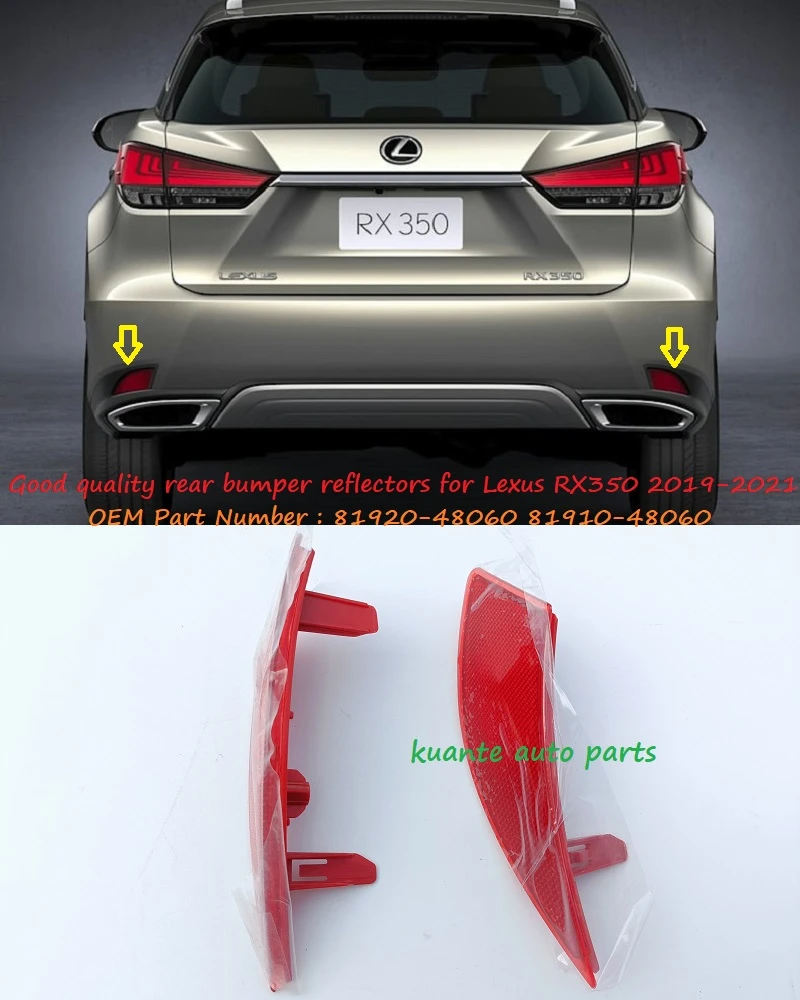 rear bumper light for Lexus RX350 2019