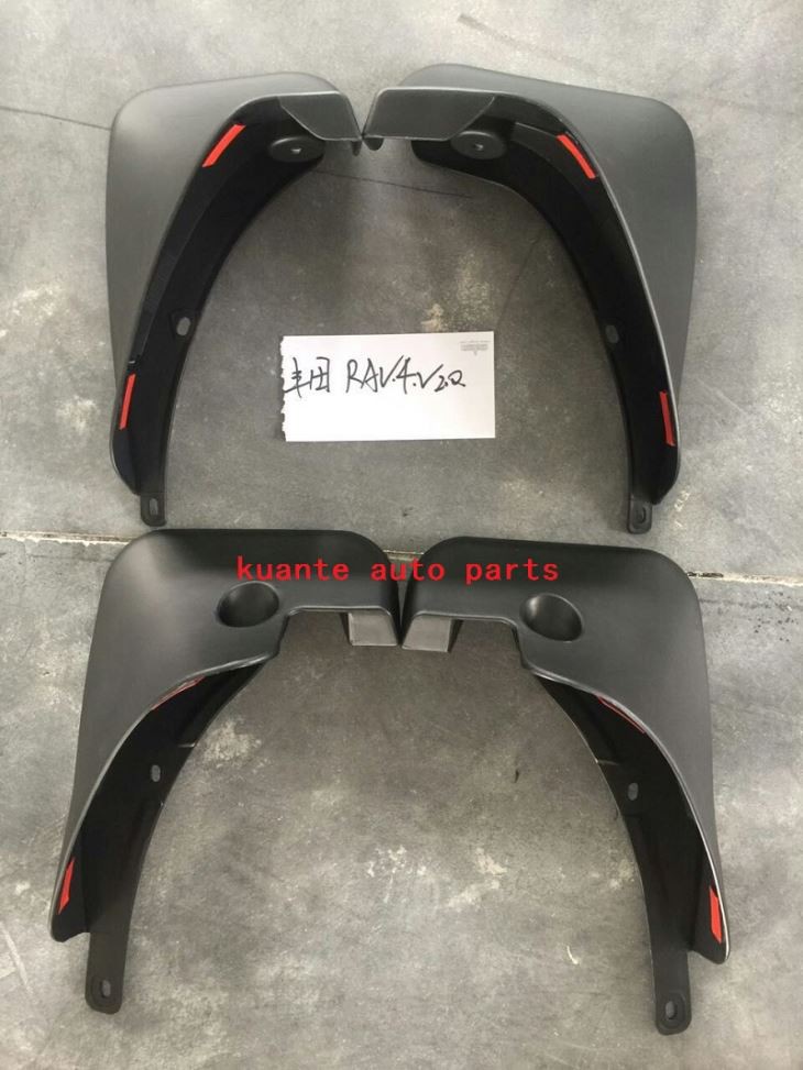 Car Front And Rear Mud Flaps Fender Guards Splash Guards For Toyota RAV4 2009-2012 2.0
