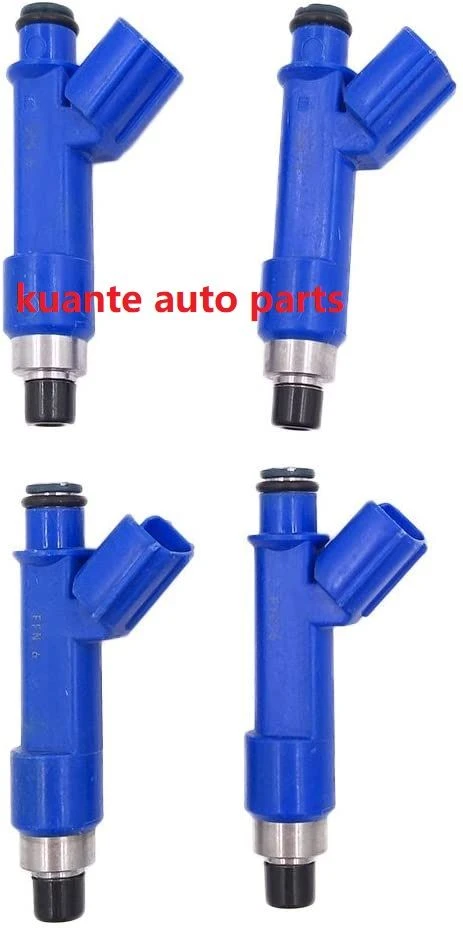 Boquilla de inyector de combustible Kuante Auto Parts 23209-21040 para Toyota Corolla NZE141 1.8L Yaris 1.5L 23250-21040 reemplazo