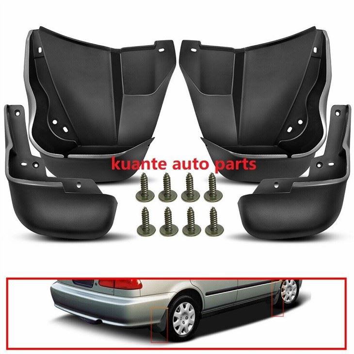 2004 Mud flaps & splash guards for Honda Civic 1998-2004