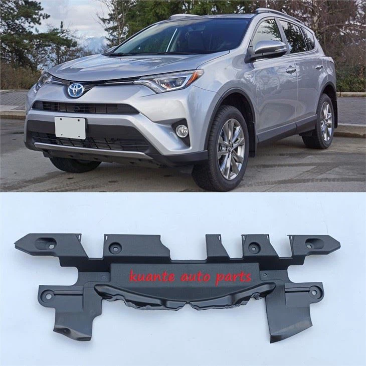 Reemplazo de la cubierta del escudo de la vista del radiador de plástico para Toyota Rav 4 2016 16681-36021