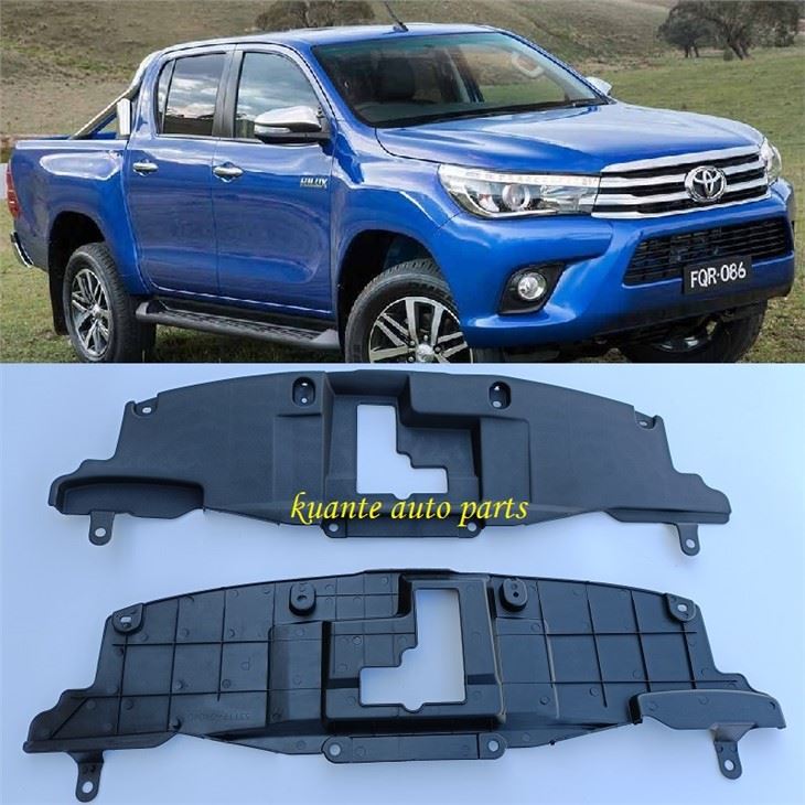 Cubierta de plástico superior del radiador para Hilux 2015