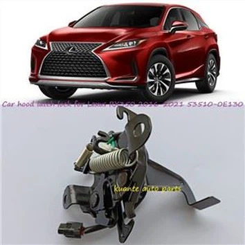 Cerradura de pestillo del capó del automóvil para Lexus RX350 RX450 2016-2021 53510-0E130