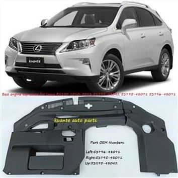Tapa superior del motor para Lexus RX350 2010-2015 53295-48042 53796-48071 53795-48071