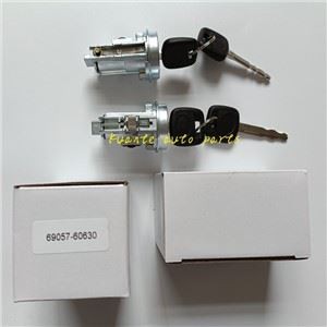 Juego de cerradura de cilindro de encendido de Toyota con llaves 69057-60630