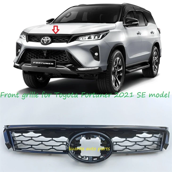 Rejilla del radiador del coche para Fortuner 2021 SE