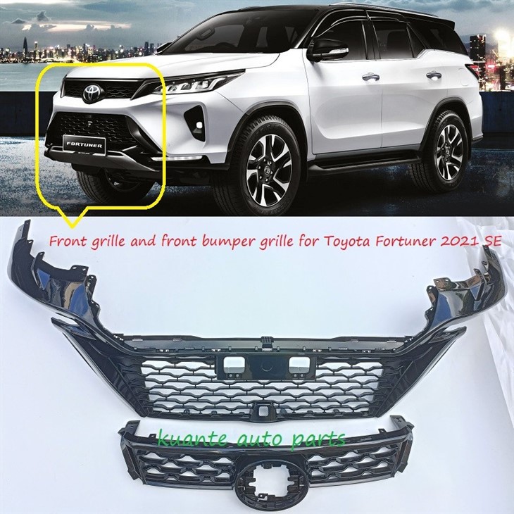 front bumper grille for Toyota fortuner 2021