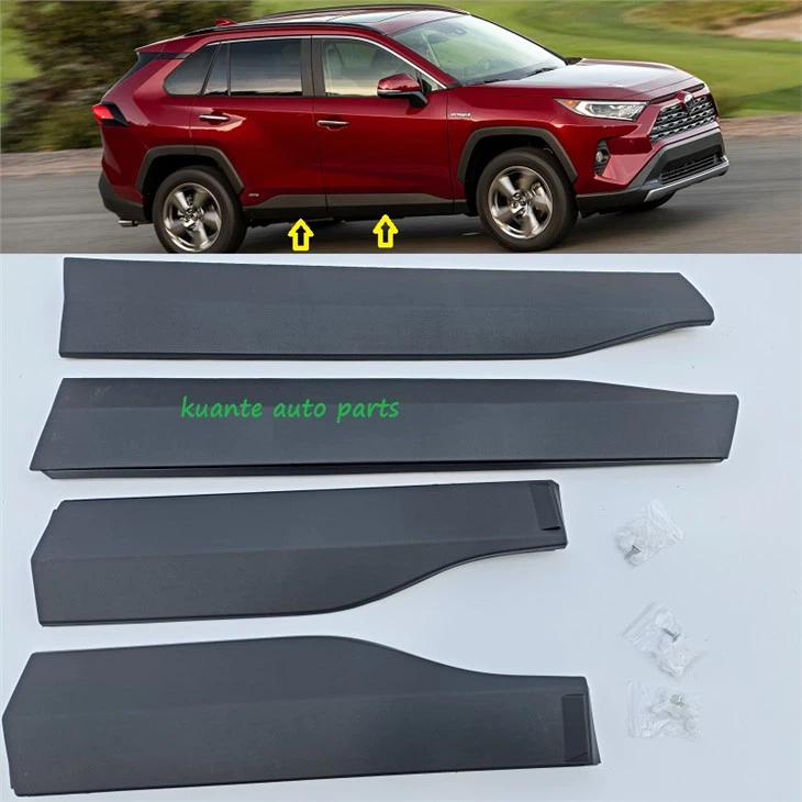Moldura de puerta embellecedora para Toyota RAV4 2019-2022 75073-0R100 75074-0R100 75077-0R100 75078-0R100
