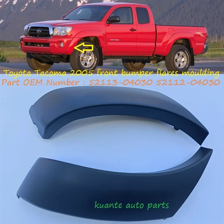 Protector de parachoques delantero para Toyota Tacoma 2005-2011 52113-04030 52112-04030