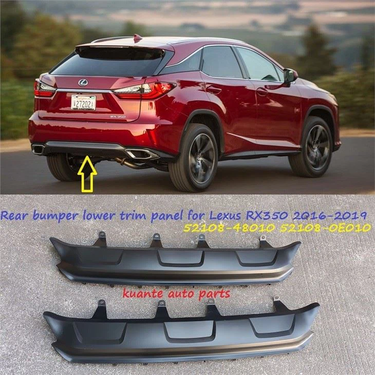 rear bumper lower cover for RX350