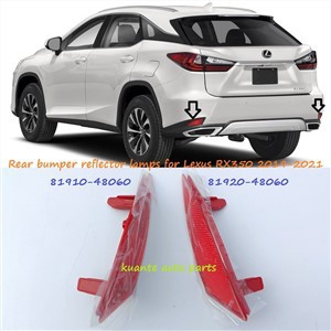 Lámpara reflectora de parachoques trasero para Lexus RX350 2019-2021 81920-48060 81910-48060